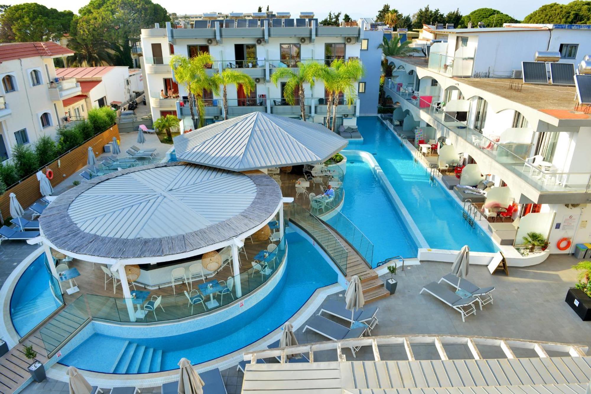 Katia Hotel Ialisos Exterior foto